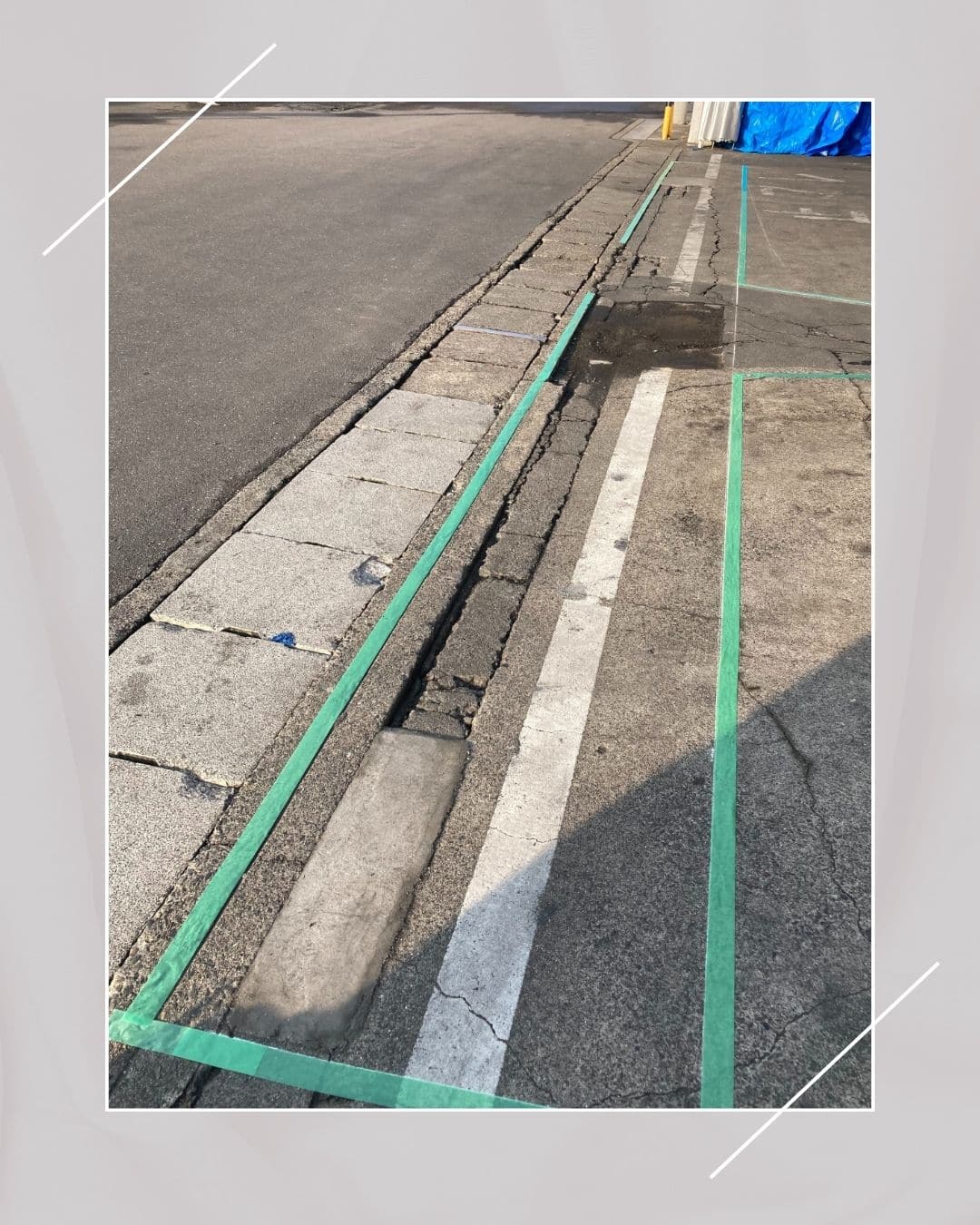 食品工場　コンクリとアスファルト補修